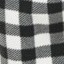 plaid black & white