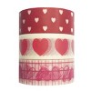 Wrapables Sweet Hearts Japanese Washi Masking Tape (Set of 3) - 2 of 2