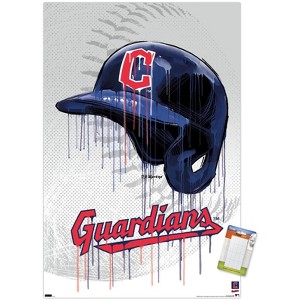 Trends International MLB Cleveland Guardians - Drip Helmet 22 Unframed Wall Poster Prints - 1 of 4