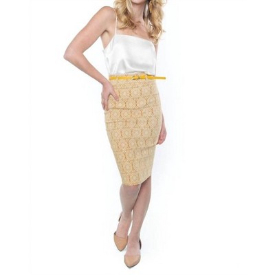 Women's High Waist Pencil Skirt - Dazz