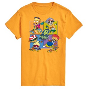 Men's - Nickelodeon - Rocket Power Otto Regina Sam Maurice Skaters Short Sleeve Graphic T-Shirt - 1 of 4