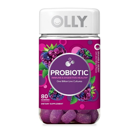 olly probiotic gummies vitamin bramble berry 80ct target health digestive immune