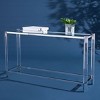 Gianna Acrylic Console Table - SFV2530A - Silver - Safavieh Couture - 3 of 4