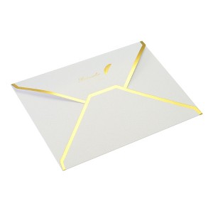 Unique Bargains Wedding Birthday Luxury Style V Flap Invitation Envelopes 7 x 5'' 20 Pcs - 1 of 4