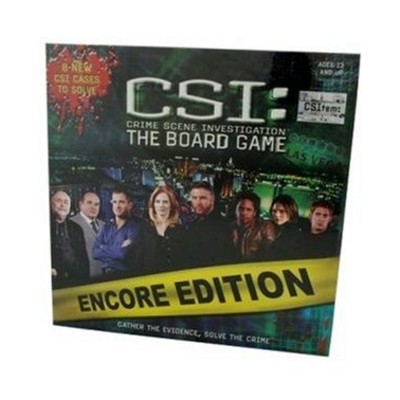 CSI - Crime Scene Investigation (Encore Edition) Board Game