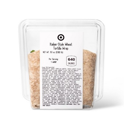 Italian-Style Wrap with Wheat Tortilla - 9oz - Good & Gather™