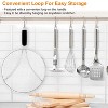 NewHome"13-Inch Stainless Steel Grease Splatter Screen Mesh Shield for Frying Pans, Woks, Skillets & Pots"Silver - 2 of 4