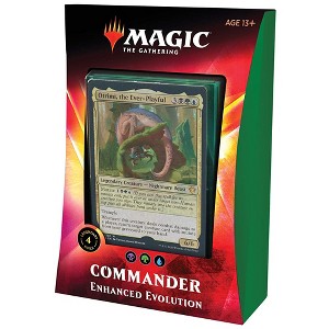 Magic The Gathering Magic: The Gathering Enhanced Evolution Ikoria Commander Deck | 100 Card Deck | 4 Foil Legendary Creatures - 1 of 4