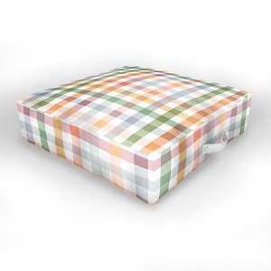Ninola Design Countryside Gingham Picnic Outdoor Floor Cushion - Deny Designs - 1 of 2