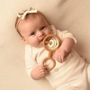 Silicone Baby Rattle Teething Toys - Cute Shaped Teething Relief for 0-6 Months, Easy to Clean Teether Ring - Newborn Essentials - 4 of 4