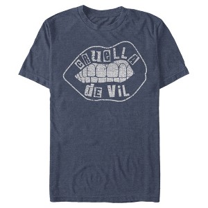 Men's Cruella Distressed Lips Logo T-Shirt - 1 of 4