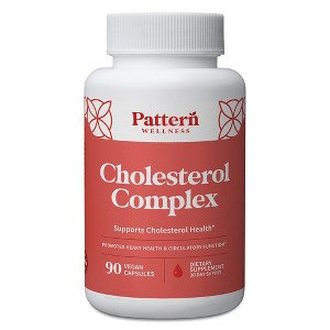 Pattern Wellness Cholesterol Complex Supplement - 90 Count - 1 of 4