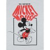 Seven Times Six Disney Boy's The Fantastic Mickey Mouse Character Graphic T-Shirt Silver - 2 of 3