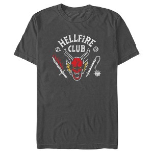 Men's Stranger Things Hellfire Club Costume T-Shirt - 1 of 4