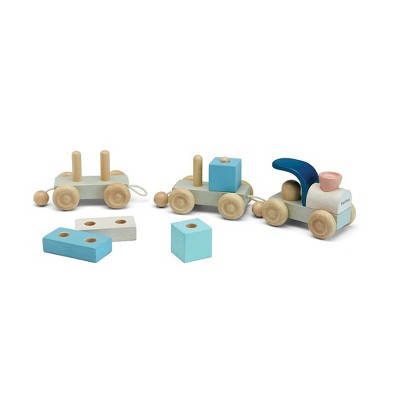 Plantoys| Stacking Train Trio - Orchard