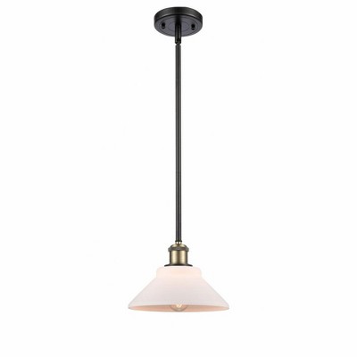 Orwell - 1 Light Stem Hung Mini Pendant In Industrial Style-8 Inches Tall and 8.38 Inches Wide