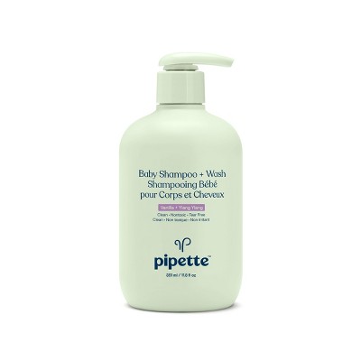 Pipette Baby Shampoo + Wash Vanilla + Ylang Ylang - 11.8 fl oz