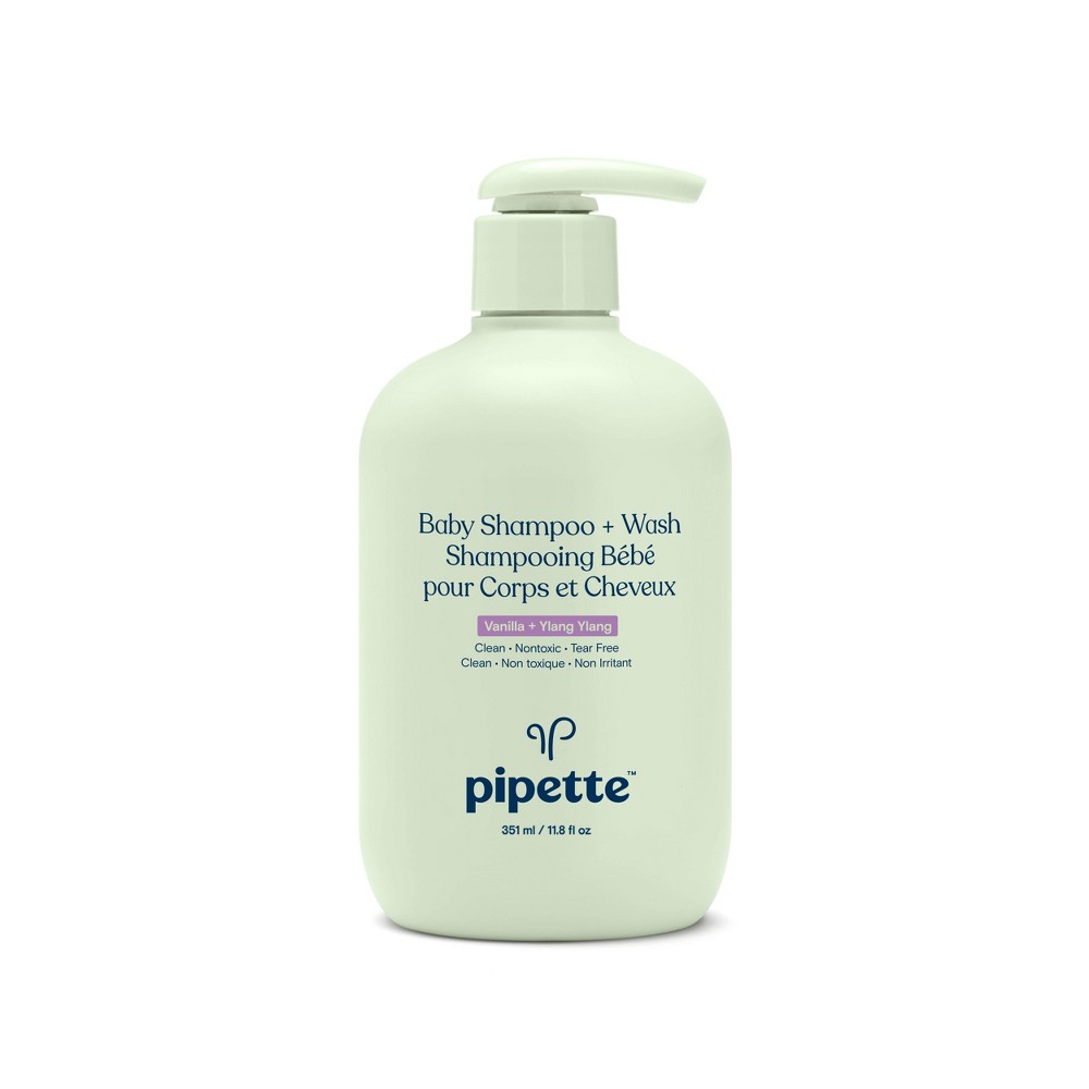Photos - Hair Product Pipette Baby Shampoo + Wash Vanilla + Ylang Ylang - 11.8 fl oz