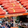 Hot dog grill, sausage grill, 9 rollers, can hold 24 hot dogs - 4 of 4