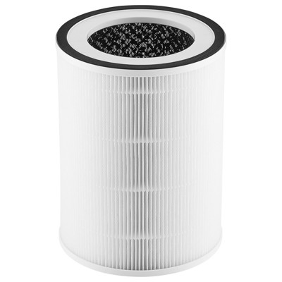 VEVOR Air Purifier Replacement Filter, H11, 2-in-1 Compact & Lightweight Replacement Filter with PET Pre-Filter, with Non-Woven Fabric,White & Black