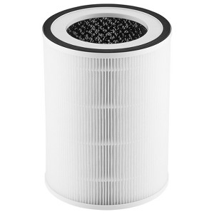 VEVOR Air Purifier Replacement Filter, H11, 2-in-1 Compact & Lightweight Replacement Filter with PET Pre-Filter, with Non-Woven Fabric,White & Black - 1 of 4