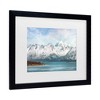 Trademark Fine Art Philippe Sainte Laudy In The Middle of The Blue Matted Framed Art - 3 of 4