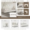 YOOCOZZ Chenille Sectional Sofa with Modular Design and Pillows - 4 of 4