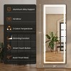 ALEXOUN Free Standing Full Length Floor Mirror,with Stand,Wall Mirror Full Length Thin Frame for Living Room Bedroom Cloakroom - 3 of 4