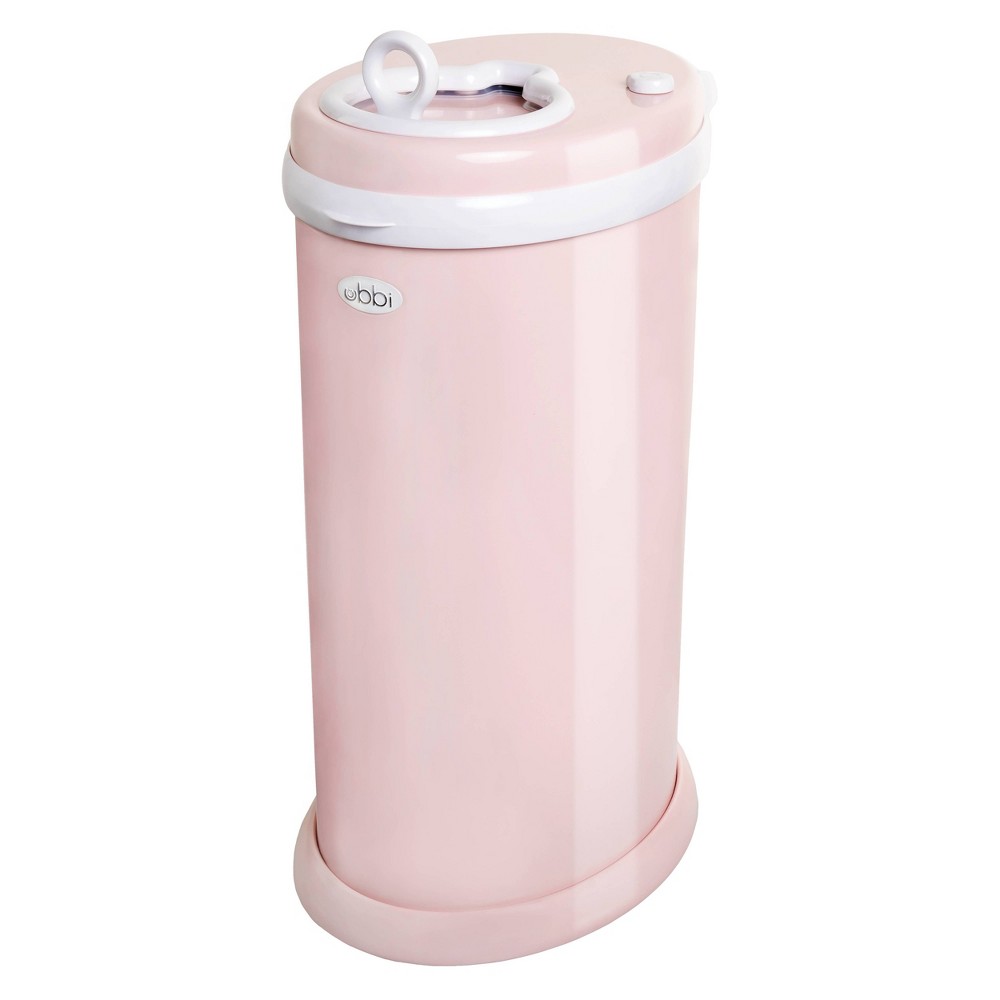 Photos - Other for Child's Room Pearhead Ubbi Stainless Steel Diaper Pail - Blush Pink 