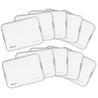 Learning Resources 9x12 Inch Dry Erase Boards, Set of 10, Ages 3+