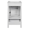 YOOCOZZ  18-Inch Modern Bathroom Vanity with Ceramic Sink, Soft-Close Drawers & Door Organizer - 3 of 4
