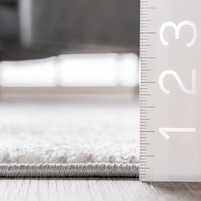 Noreen Gray Abstract Handmade Synthetic Area Rug