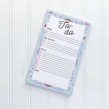 To-Do Salty Town 5" x 8" Lined Notepad by Ramus & Co (50 Heavyweight Tear-Off Sheets)