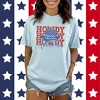 Simply Sage Market Women's Howdy America Short Sleeve Garment Dyed Tee - 2 of 3