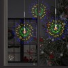 vidaXL Christmas Firecrack Light Decorative Meteor Light Holiday Decoration - Multicolor Set of 2 - 2 of 4