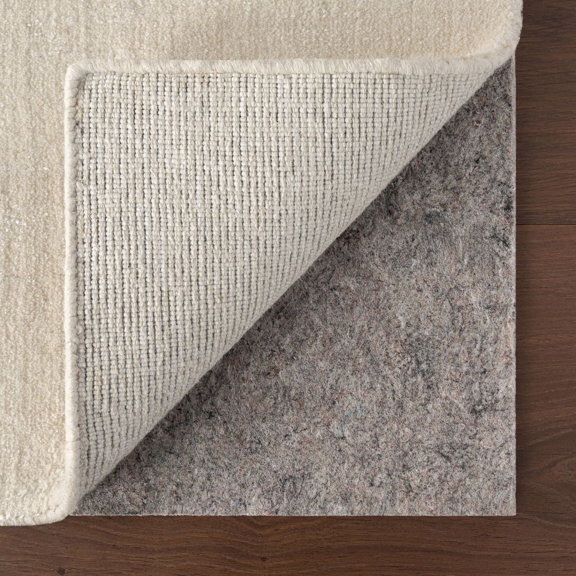 Nuloom Cooper Cushioned Rug Pad, 4' x 6', Grey