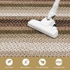 Vintage Braided Doormat, Washable Low-Pile Non-Slip Non-Shedding Small Rug for Entrance, Bedroom, Living Room, Kitchen, Farmhouse Decor - 4 of 4