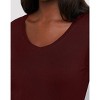 Hanes Women's Long Sleeve Cotton V-Neck T-Shirt - 4 of 4