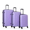 Whisen 3-Piece Set(20/24/28 in.) Hardshell Spinner Suitcase Luggage Sets with TSA Lock  and Two Hooks - 3 of 4