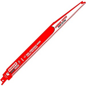 Diablo DS1206CWS 12" 5/7TPI Demo Demon™ Carbide Teeth Reciprocating Saw Blade for Nail-Embedded Wood - 1 of 1