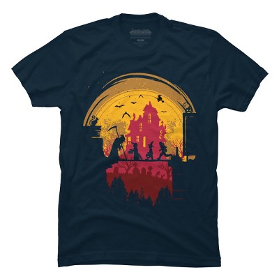 Men's Design By Humans Trck or Treat By designpro44 T-Shirt