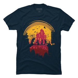 Men's Design By Humans Trck or Treat By designpro44 T-Shirt - 1 of 4