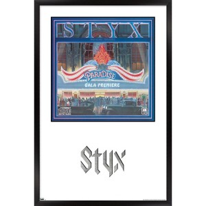 Trends International Styx - Paradise Theatre Album Series Framed Wall Poster Prints - 1 of 4