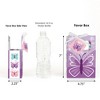 Big Dot of Happiness Beautiful Butterfly - Floral Baby Shower or Birthday Party Favor Boxes - Set of 12 - 2 of 4