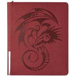 Dragon Shield Arcane Tinmen Card Codex Zipster Regular + 20 Pages - Blood Red - 1 of 4