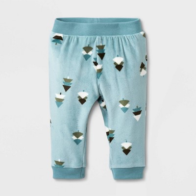 Baby Girls' Trees Jogger Pants - Cat & Jack™ Mint Green 
