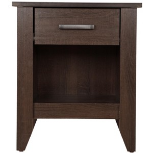 Passion Furniture Lennox 1-Drawer Nightstand (24 in. H x 21 in. W x 18 in. D) - 1 of 4