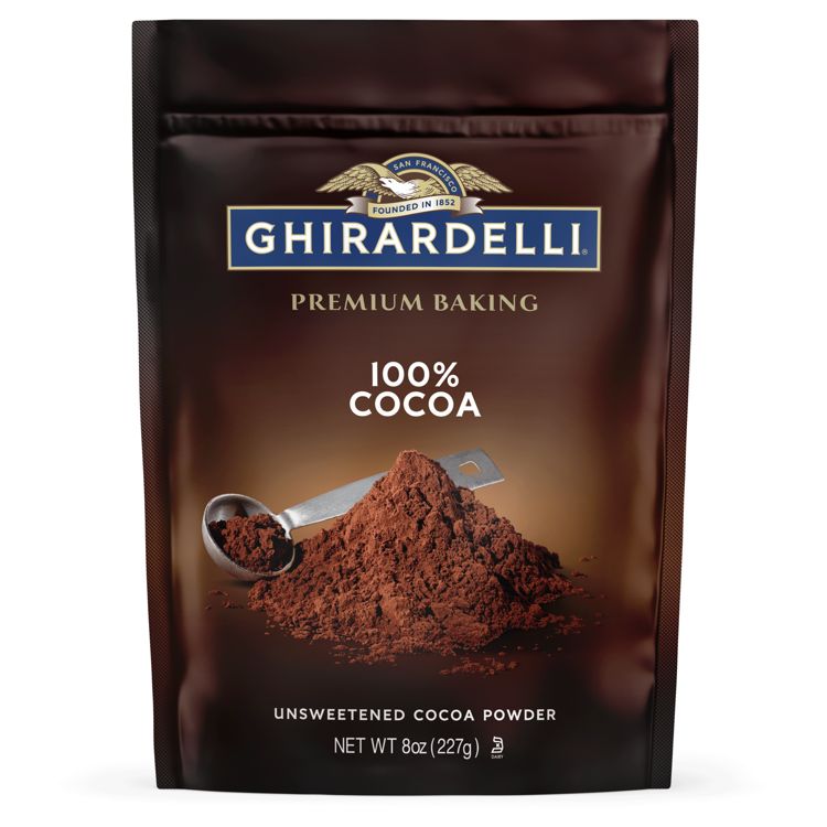 GHIRARDELLI Premium Baking 100% Cocoa Unsweetened Cocoa Powder - 8oz, 2 of 6