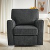 OUTSUPPLY 360° Swivel Chair, Accent Armchair, Swivel Sofa Chair with Side Pockets for Living Room, Bedroom, Office and Hotel - 2 of 4