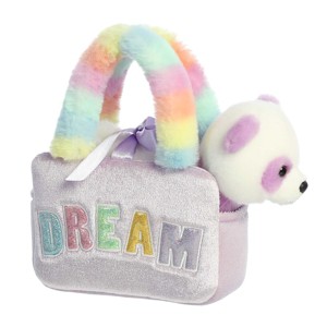 Aurora Small Rainbow Dream Fancy Pals Fashionable Stuffed Animal Purple 6.5" - 1 of 4